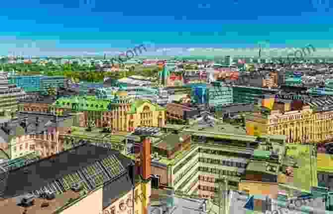 A Bustling Cityscape Of Helsinki, Finland's Capital City Finland The Country Of White Lilies