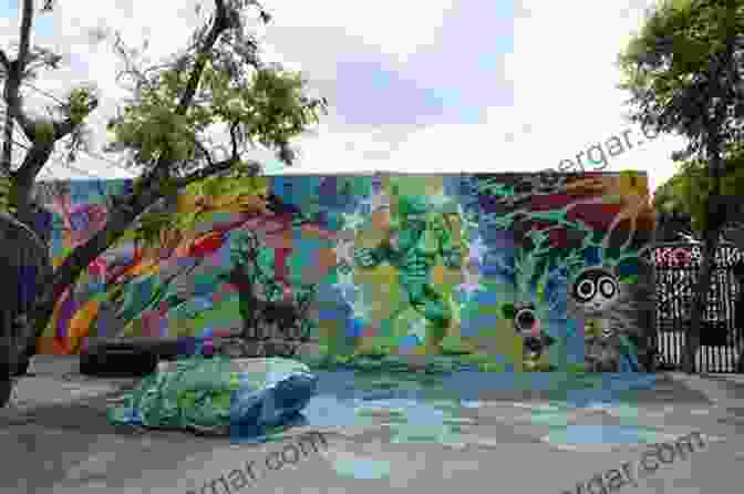 A Colorful Street Art Mural In Wynwood Arts District Art On The Run: Miami