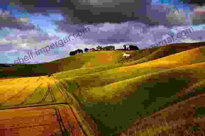 A Landscape Photograph Captured During Golden Hour, Showcasing The Warm Hues And Dramatic Shadows The Art Of Landscape Photography