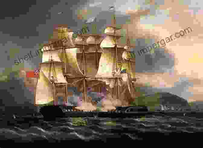 A Painting Depicting The Capture Of The USS Chesapeake By The HMS Shannon During The War Of 1812. AMERICAN VESSELS CAPTURED BY THE BRITISH DURING THE REVOLUTION AND WAR OF 1812 (1911)