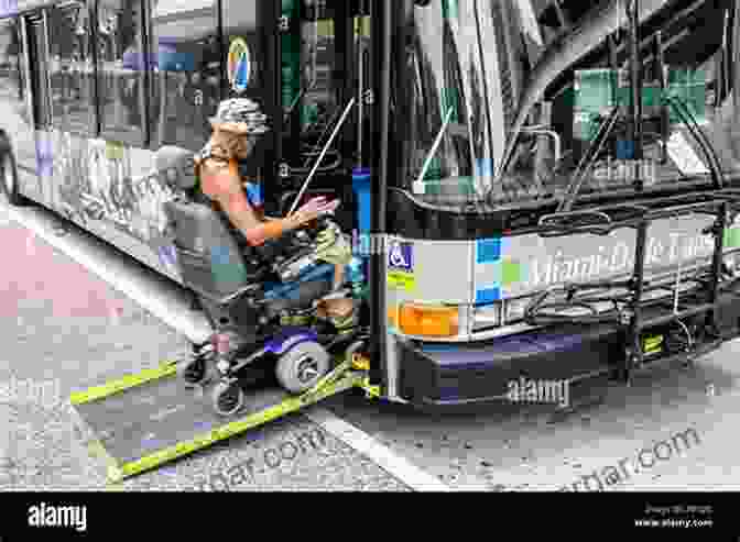 A Wheelchair User Boarding An Accessible Bus Megacity Mobility Culture: How Cities Move On In A Diverse World (Lecture Notes In Mobility)