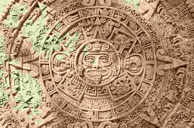 Aztec Calendar Stone With Intricate Carvings Mesoamerican History: Aztec Civilization Toltec Civilization Maya Civilization Zapotec Civilization The Olmecs