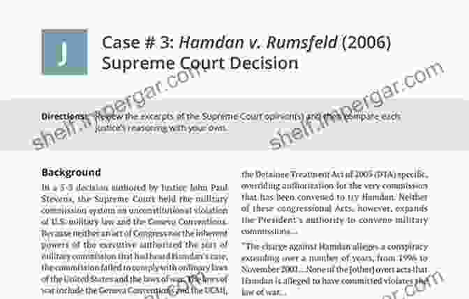 Hamdan V. Rumsfeld Supreme Court Case The Challenge: Hamdan V Rumsfeld And The Fight Over Presidential Power