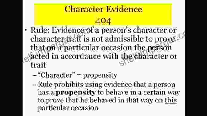 Image Of The Book 'Character Evidence And Rule 404: Litigator Series' Character Evidence And Rule 404 (Litigator Series)