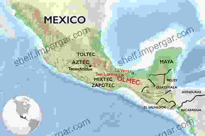 Map Of Mesoamerica Highlighting The Locations Of The Aztec, Toltec, Maya, And Zapotec Civilizations Mesoamerican History: Aztec Civilization Toltec Civilization Maya Civilization Zapotec Civilization The Olmecs