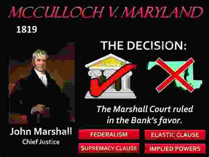 McCulloch V. Maryland Affirmed The Federal Government's Implied Powers Under The Constitution. 50 Most Cited US Supreme Court Decisions (Constitutional Law Series)