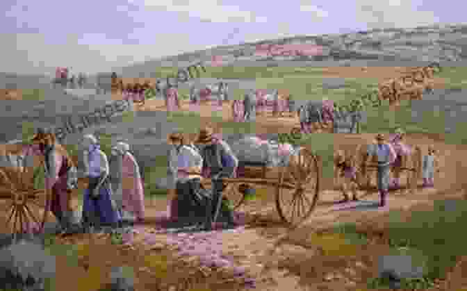 Mormon Pioneers Crossing The Great Plains The Story Of Mormonism Henry Freeman