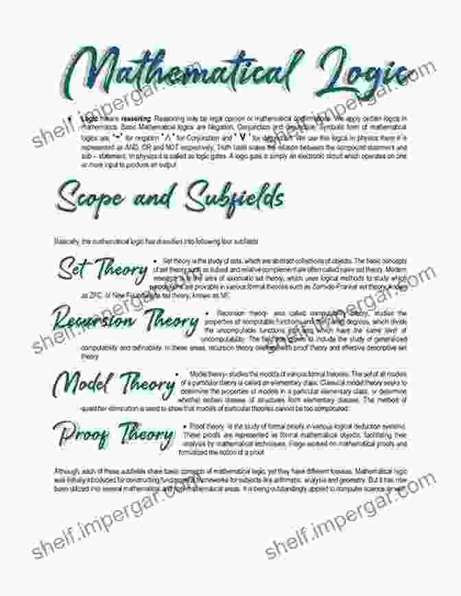 Set Theory Provides The Foundation For Much Of Modern Mathematics In Mathematical Logic. A Profile Of Mathematical Logic (Dover On Mathematics)