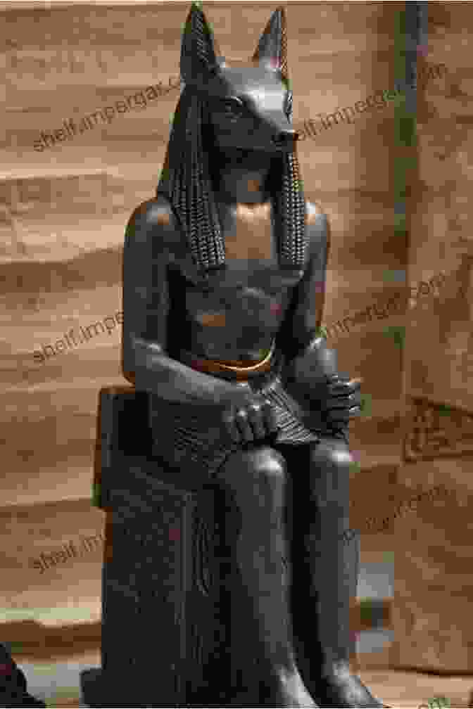 Statue Of Anubis With The Head Of A Jackal Egyptian Gods: The Gods And Goddesses Of Ancient Egypt (Ancient Egypt History Books)