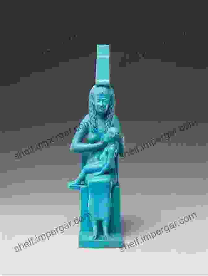 Statue Of Isis With A Throne On Her Head Egyptian Gods: The Gods And Goddesses Of Ancient Egypt (Ancient Egypt History Books)