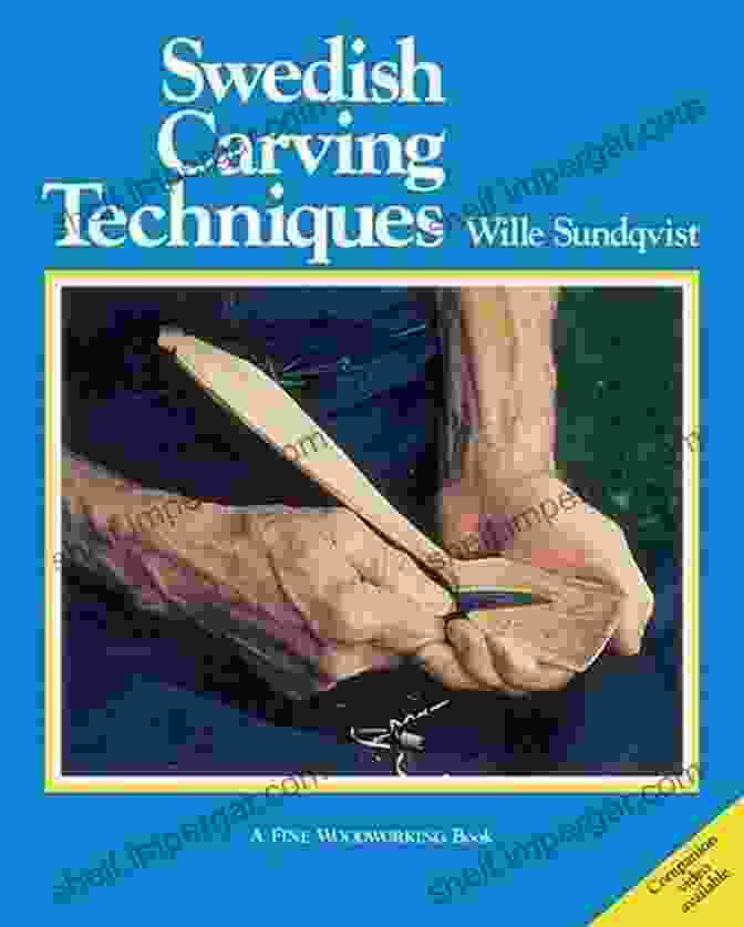 Swedish Carving Techniques Book Cover Featuring Intricate Carvings On A Wooden Bowl Swedish Carving Techniques (Fine Woodworking)